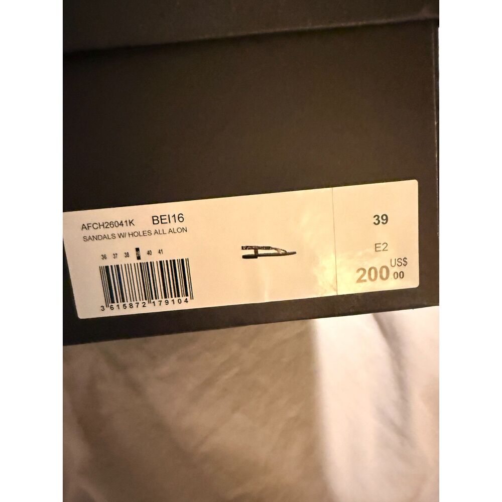 NIB The Kooples Women's Python Sandals in Perfora… - image 5